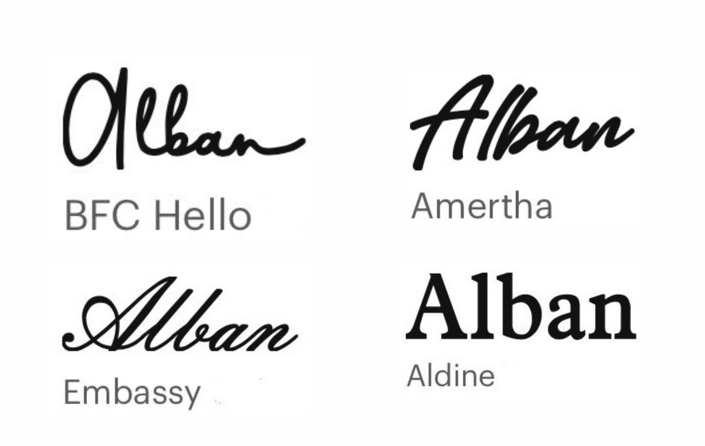 Marques-places givrée