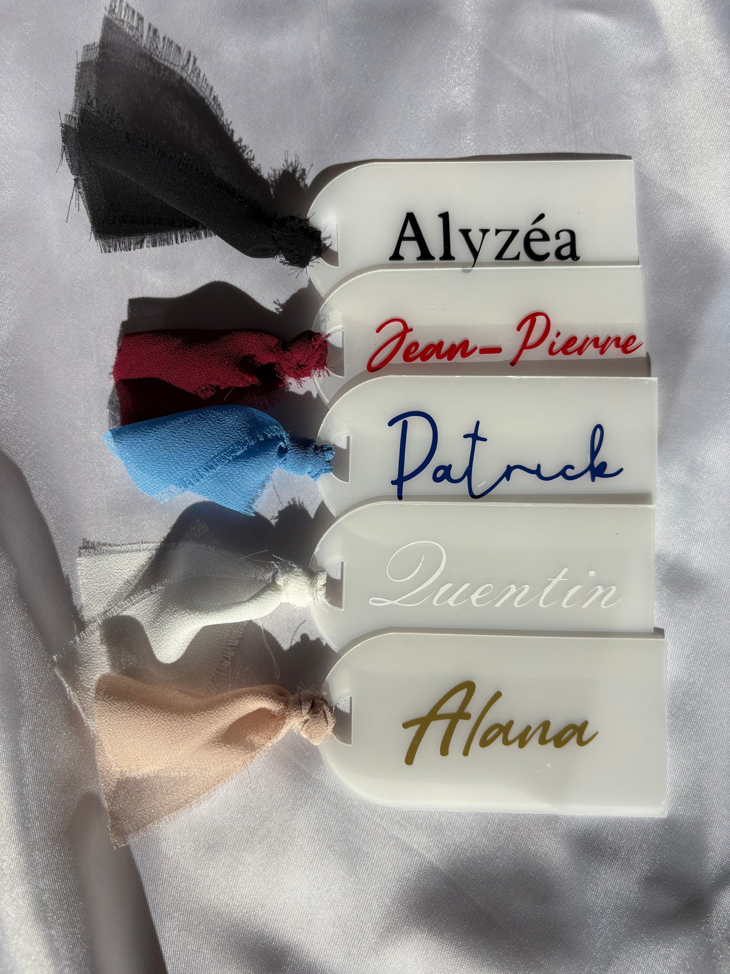 Marques-places givrée